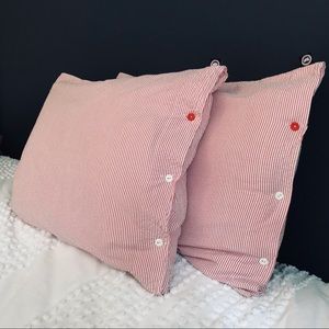 Canada Goose Seersucker Pillowcases